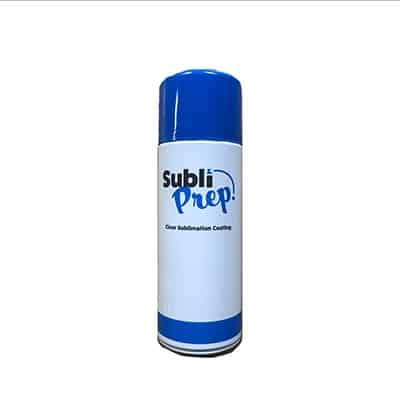 Subli Prep Spray Polyester Transparent pour sérigraphie