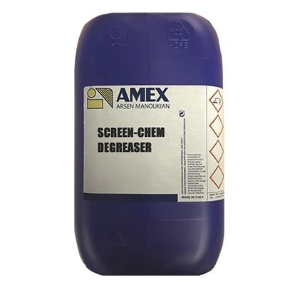 Screen Chem Degreaser pour Sérigraphie