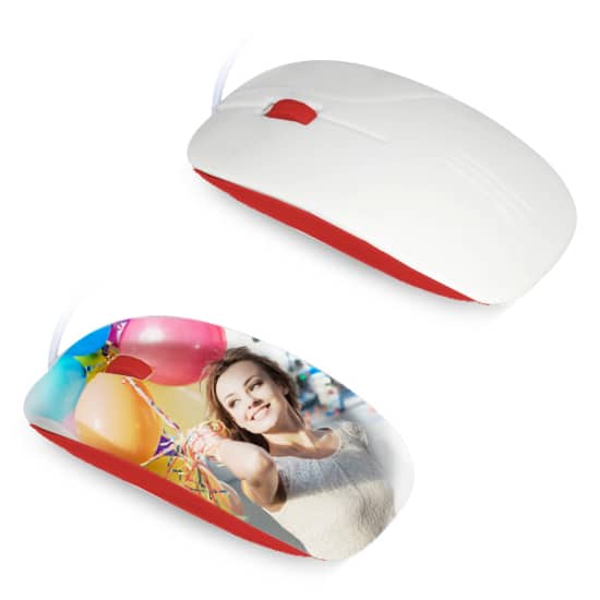 Mouse per sublimazione 3D - Rosso